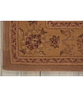 Nourison Home Heritage Hall Green HE02 7ft.9in. x 9ft.9in. Rect. Rug
