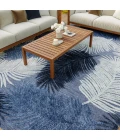 Nourison Home Suncoast Blue SNC03 7ft.10in. x 9ft.10in. Rect. Rug
