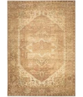 Nourison Vintage Washables Gold VWS14 5 ft. 3 in. X 7 ft. 3 in. Rect. Rug
