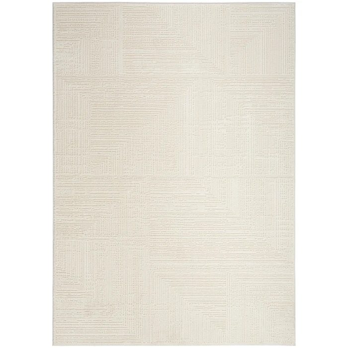 Nourison Sustainable Trends Ivory SUT07 6 ft. X 9 ft. Rect. Rug