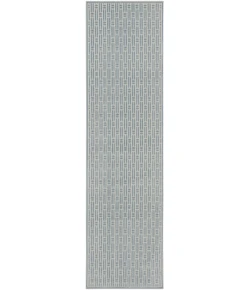 Nourison Home Washable Charm Blue WCH02 2ft.2in. x 10ft. Rect. Rug
