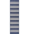 Nourison Home Horizon Indoor/Outdoor Blue HOZ05 2ft. x 6ft. Rect. Rug