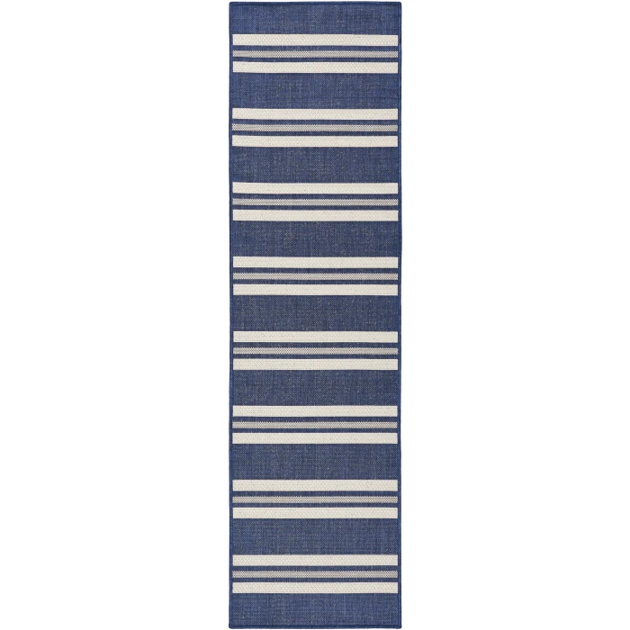 Nourison Home Horizon Indoor/Outdoor Blue HOZ05 2ft. x 6ft. Rect. Rug