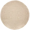 Nourison Home Tulum TLM05 Cream 8 ft. Round Area Rug