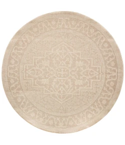 Nourison Home Tulum TLM05 Cream 8 ft. Round Area Rug