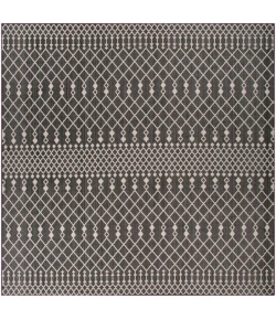 Nourison Positano Black POS02 10ft. Square Rug