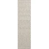 Nourison Positano Light Grey POS02 2ft.2in. x 12ft. Rect. Rug