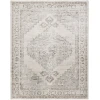 Nourison Home Astra Machine Washable ASW11 Grey 7 ft. 10 in. X 10 ft. Area Rug