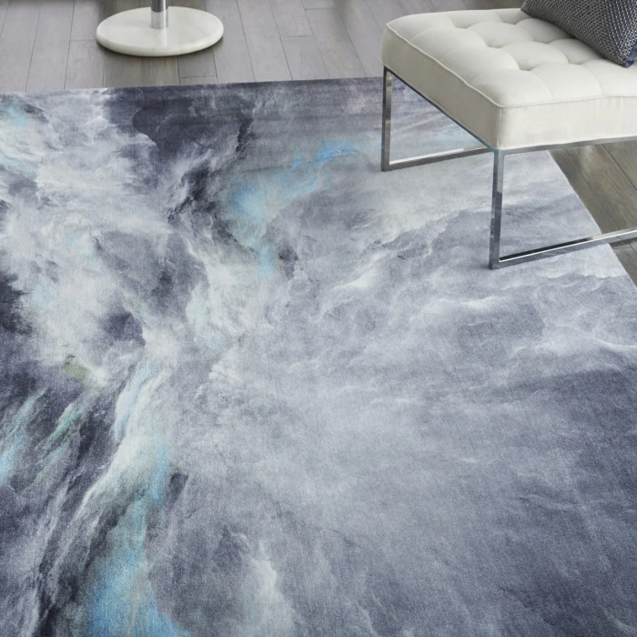 Nourison Home Le Reve Grey LER06 9ft. x 12ft. Rect. Rug