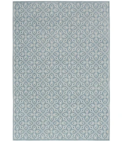 Nourison Home Washable Charm WCH03 Blue Ivory 4 ft. X 6 ft. Area Rug