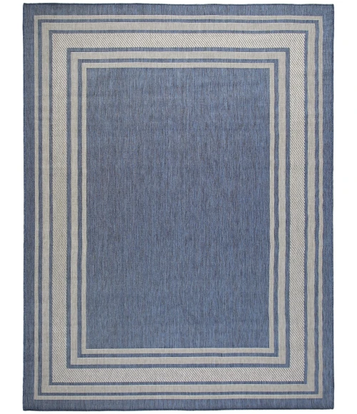 Nourison Horizon Indoor/Outdoor Denim HOZ03 8 ft. X 10 ft. Rect. Rug