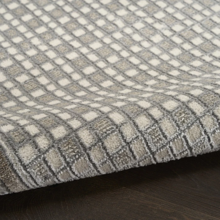 Nourison Home Nordic Grey NRC03 6ft. x 9ft. Rect. Rug