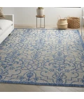 Nourison Home Country Side Blue CTR04 7ft. x 10ft. Rect. Rug