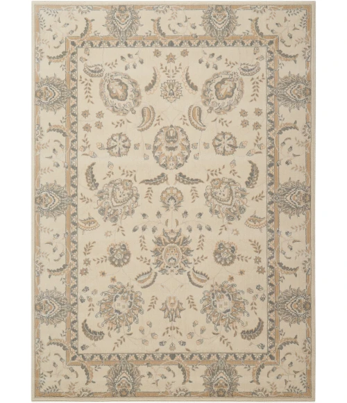 Nourison Home Persian Empire White PE22 5ft.3in. x 7ft.5in. Rect. Rug