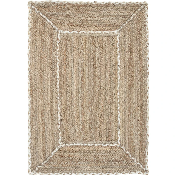 Nourison Terrazzo Jute Natural Grey TRJ01 2 ft. X 3 ft. Rect. Rug