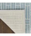 Nourison Home Washable Charm Blue WCH02 3ft. x 5ft. Rect. Rug