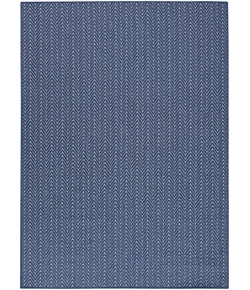 Nourison Home Horizon Indoor/Outdoor HOZ02 Navy 5 ft. X 7 ft. Area Rug