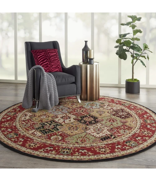 Nourison Home Modesto Multicolored MDS04 8ft. x Round Round Rug