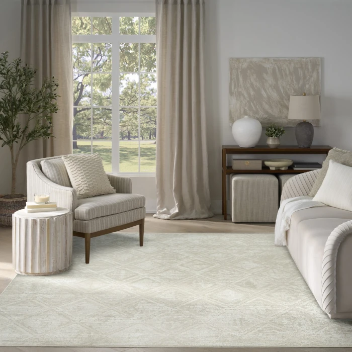 Nourison Dekor Beige DEK05 7 ft. 10 in. X 9 ft. 10 in. Rect. Rug