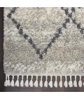 Nourison Home Oslo Shag Grey OSL01 9ft. x 12ft. Rect. Rug