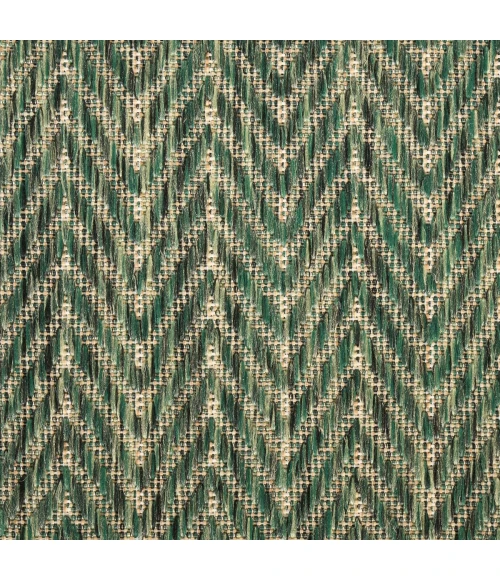 Nourison Horizon Indoor/Outdoor Green HOZ02 4 ft. X 6 ft. Rect. Rug