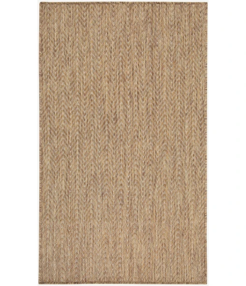 Nourison Horizon Indoor/Outdoor Natural HOZ02 3 ft. X 5 ft. Rect. Rug