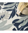 Nourison Suncoast Blue SNC02 9ft. x 12ft. Rect. Rug
