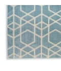 Nourison Washable Charm Blue Ivory WCH01 6 ft. X 9 ft. Rect. Rug