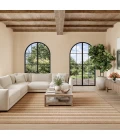 Nourison Positano Beige Ivory POS03 8ft. Square Rug