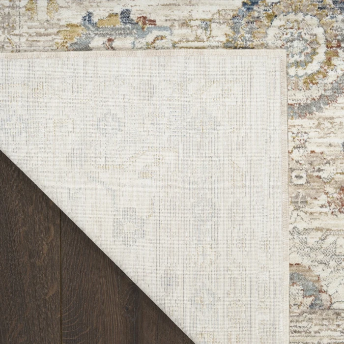 Nourison Home Antique Fusion Cream / Ivory ANF04 3ft.11in. x 5ft.10in. Rect. Rug