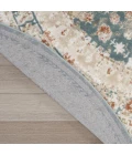 Nourison Thalia Green Ivory THL04 5ft.3in. x Round Rug