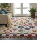 Nourison Home Nomad White NMD02 8ft.10in. x 12ft. Rect. Rug