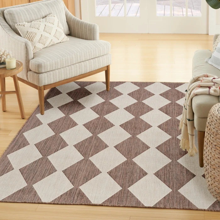 Nourison Positano Natural POS04 4 ft. X 6 ft. Rect. Rug