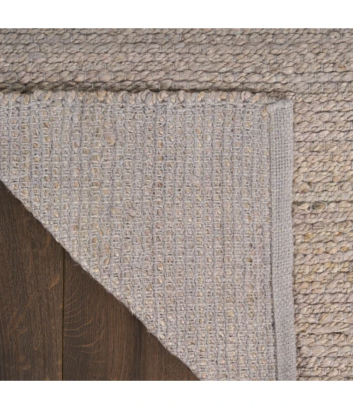 Nourison Natural Jute Grey NJT01 2 ft. X 3 ft. Rect. Rug