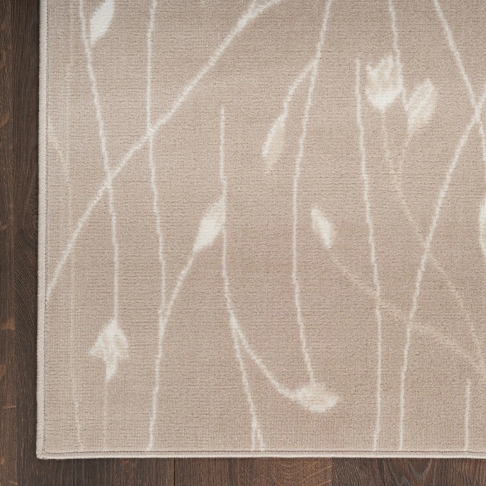 Nourison Grafix Beige GRF15 2 ft. X 6 ft. Rect. Rug