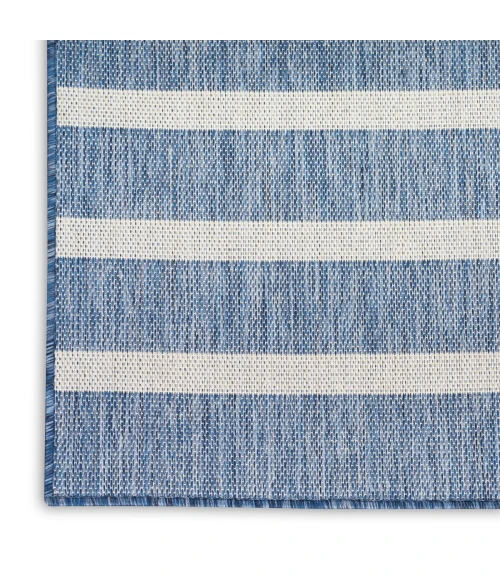 Nourison Positano Navy Ivory POS03 7 ft. X 10 ft. Rect. Rug