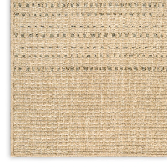 Nourison Tulum Taupe TLM01 2 ft. 2 in. X 10 ft. Rect. Rug