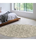 Nourison Jubilant Olive JUB09 8 ft. X Round Rug