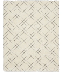 Nourison Home Dreamy Shag Cream / Ivory DRS07 9ft. x 12ft. Rect. Rug
