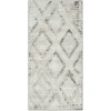 Nourison Home Dekor DEK05 Grey Charcoal 2 ft. X 4 ft. Area Rug