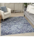 Nourison Home Jubilant Blue JUB21 7ft.10in. x 9ft.10in. Rect. Rug