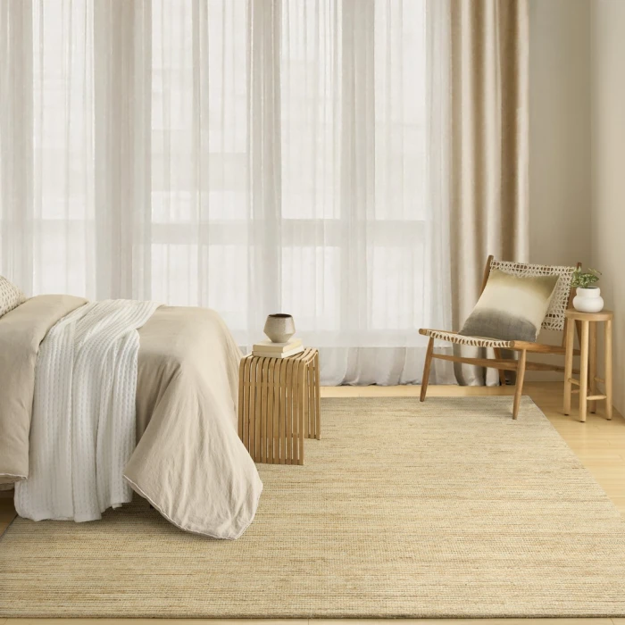 Nourison Pure Cord Ivory Natural COD01 8ft. x 10ft. Rect. Rug