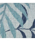 Nourison Garden Oasis Blue GOA01 2 ft. X 6 ft. Rect. Rug