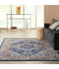 Nourison Passion Blue Multicolor PSN33 5ft. 3in. x 7ft. 3in. Rect. Rug