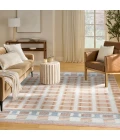 Nourison Nordic Ivory Rust NRC16 8 ft. X 10 ft. Rect. Rug