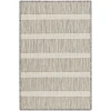 Nourison Positano Grey Ivory POS03 3ft. x 5ft. Rect. Rug
