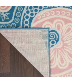 Nourison Jubilant Blue JUB13 4ft. x 6ft. Rect. Rug