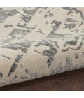 Nourison Silk Shadows Ivory Grey SHA19 2 ft. X 3 ft. Rect. Rug