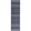 Nourison Palermo Navy/Grey PMR03 2ft. 2in. x 7ft. 6in. Rect. Rug