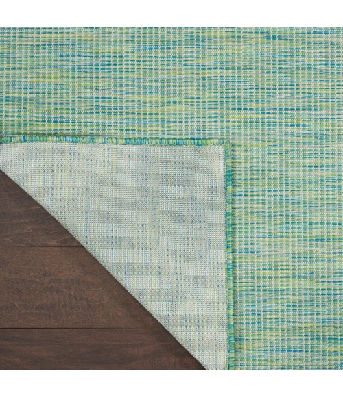 Nourison Positano Blue Green POS01 2 ft. X 6 ft. Rect. Rug